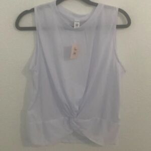 NWT- Pixie Lady- White knit tank- Size XL